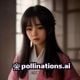 李美娜，用户体验设计师，韩系风格，手持平板，明亮工作室环境，创意感十足